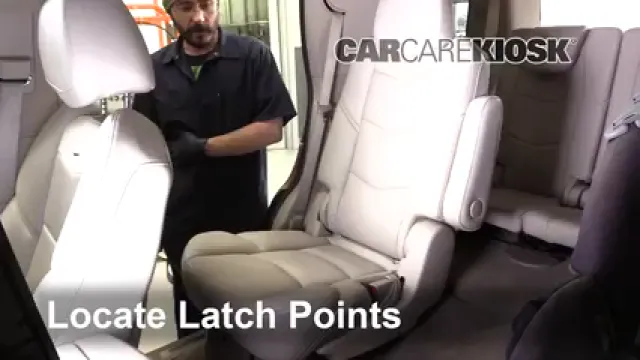 2016 Cadillac Escalade ESV Luxury 6.2L V8 FlexFuel Car Seats Install